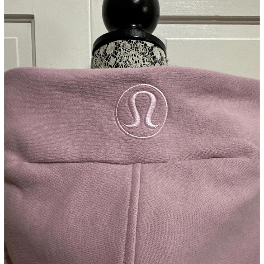 SOLD LULULEMON Scuba Oversized Half-Zip Hoodie Size XS/S Pink $138 - Picture 4 of 5